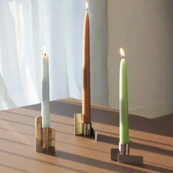 Stences Icon Candlestick 03 Chrome^ Andet Boligtilbehør|Lysestager