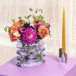 Stences Icon Candlestick 03 Chrome^ Andet Boligtilbehør|Lysestager