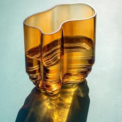 Stences Lake Vase Amber^ Andet Boligtilbehør|Vaser