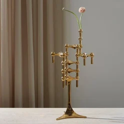 STOFF Nagel Vase Solid Brass^ Andet Boligtilbehør|Vaser