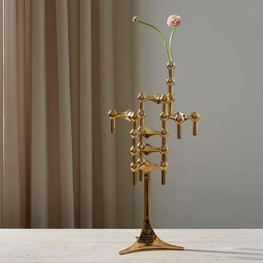 STOFF Nagel Vase Solid Brass^ Andet Boligtilbehør|Vaser