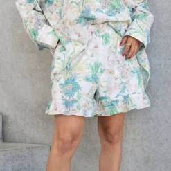 Stories From The Atelier - By Copenhagen Shoes Stories From The Atelier My Lovers Shorts Multi Flower^Dame Underdele