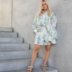 Stories From The Atelier - By Copenhagen Shoes Stories From The Atelier My Lovers Shorts Multi Flower^Dame Underdele