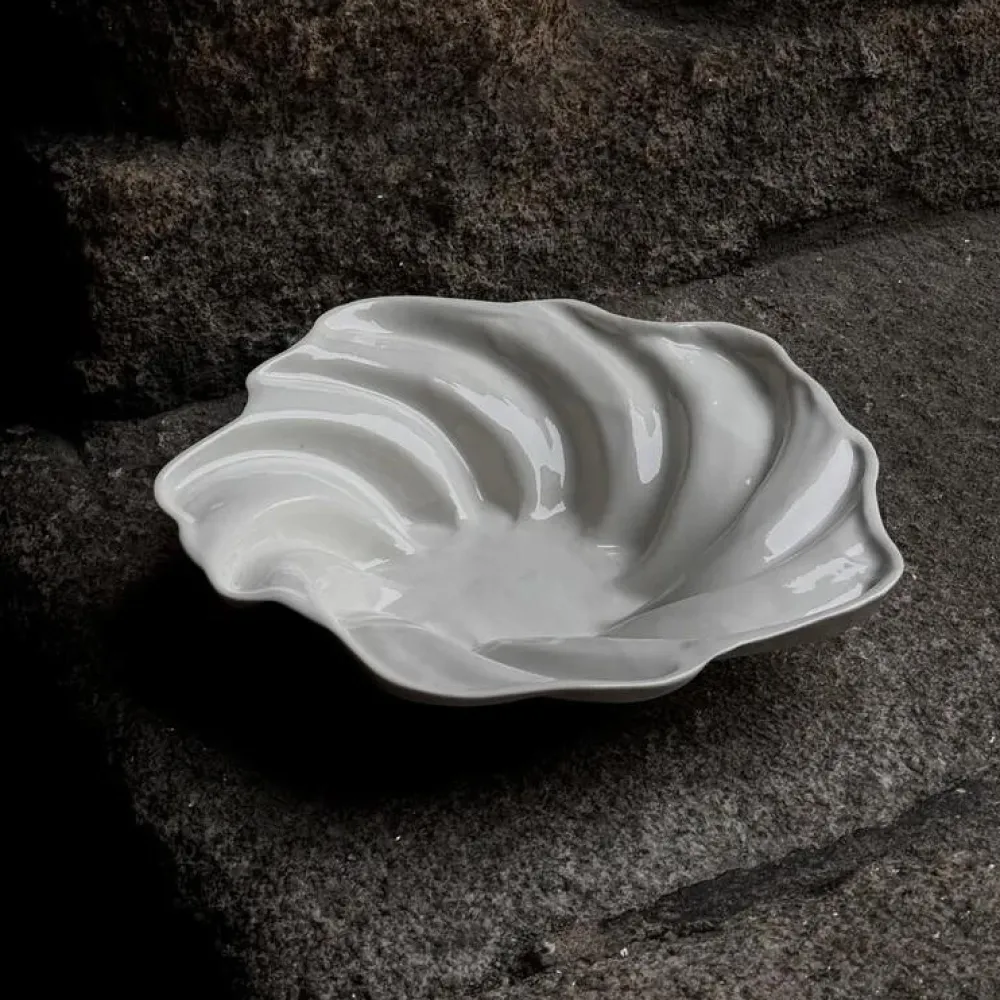 Studio Aarhus Svane Skål Blank Hvid^ Keramik & Porcelæn