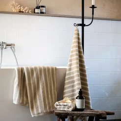 Tell Me More Bonnie Bath Towel Beige^ Badeværelse