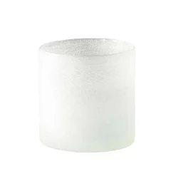 Tell Me More Frost Candleholder Medium White^ Andet Boligtilbehør|Lysestager