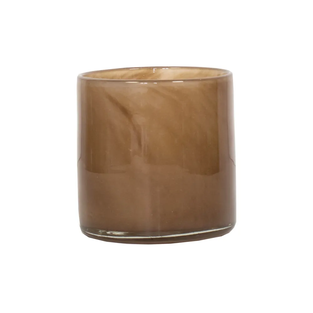 Tell Me More Lyric Candleholder Small Brown^ Andet Boligtilbehør|Lysestager