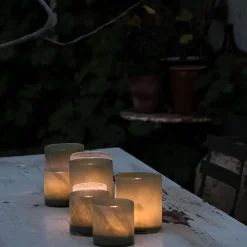 Tell Me More Lyric Candleholder Medium Warm Grey^ Andet Boligtilbehør|Lysestager