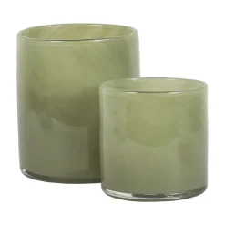 Tell Me More Lyric Candleholder Small Olive Green^ Andet Boligtilbehør|Lysestager