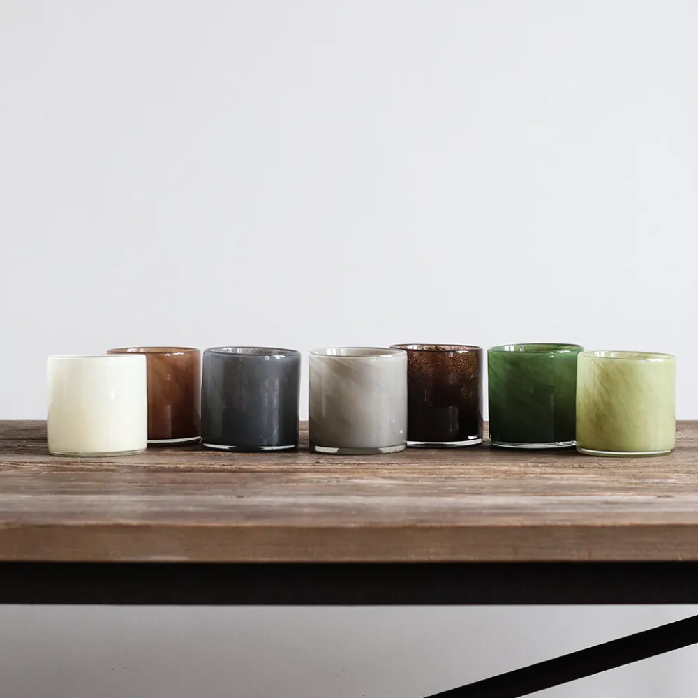 Tell Me More Lyric Candleholder Small Olive Green^ Andet Boligtilbehør|Lysestager