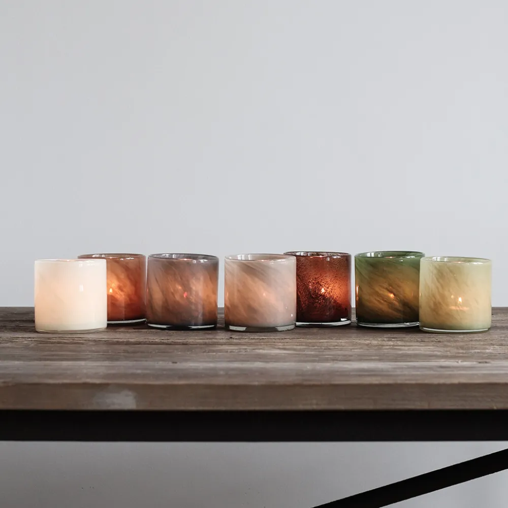 Tell Me More Lyric Candleholder Small Olive Green^ Andet Boligtilbehør|Lysestager