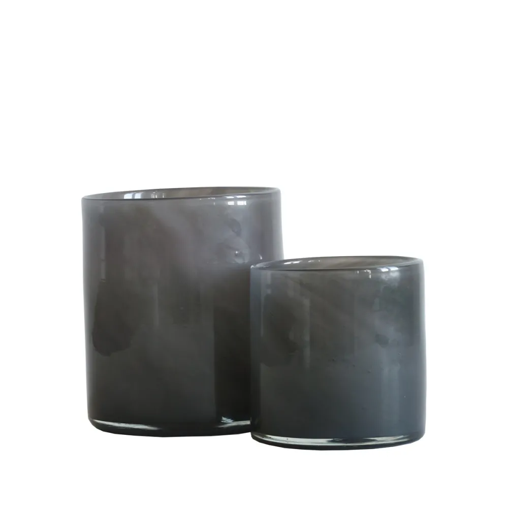 Tell Me More Lyric Candleholder Small Dark Grey^ Andet Boligtilbehør|Lysestager