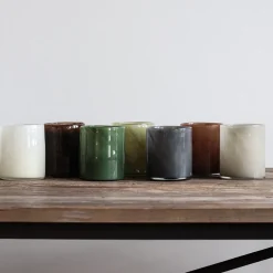 Tell Me More Lyric Candleholder Medium Linen^ Andet Boligtilbehør|Lysestager