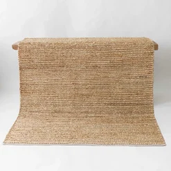 Tell Me More Mid Knot Hemp Rug Nature 200x300 cm^ Tæpper & Måtter