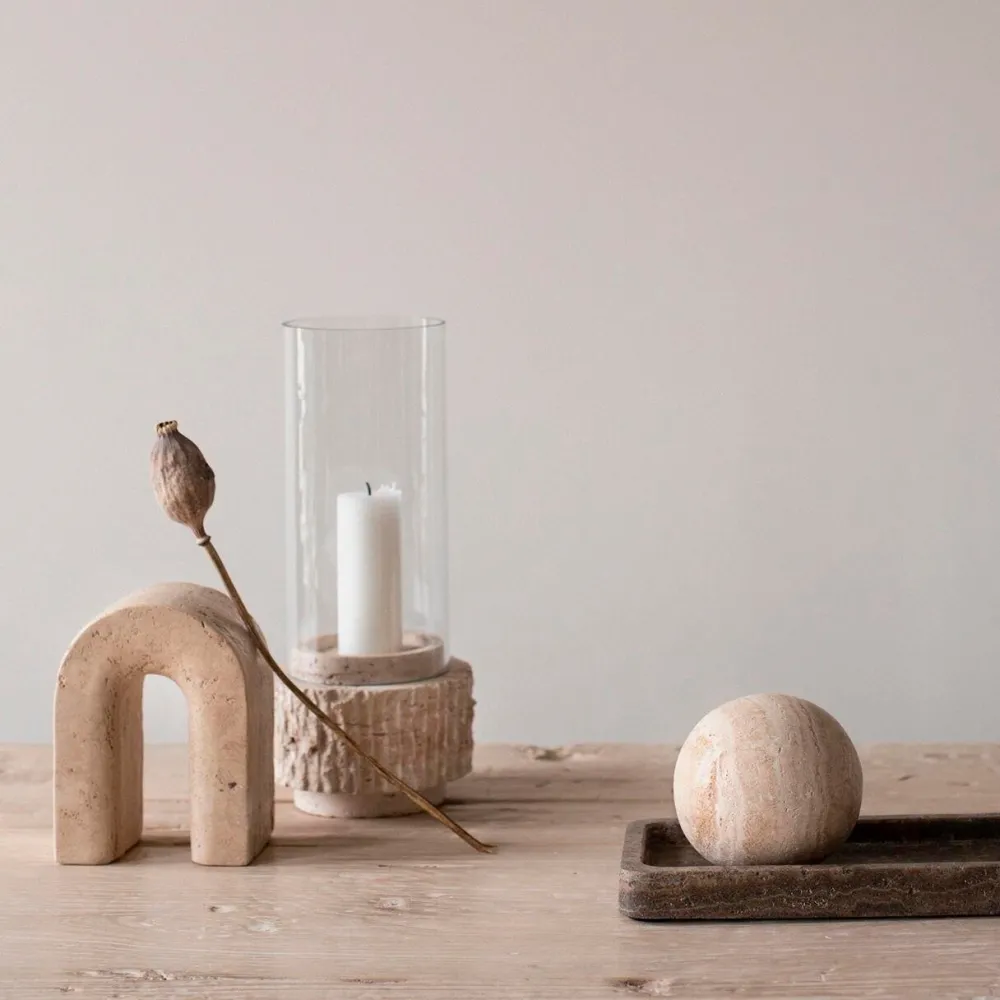 Tell Me More Travertine Tray^ Skåle & Bakker|Andet Boligtilbehør