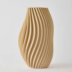 Tell Me More Vento Vase Beige Large^ Andet Boligtilbehør|Vaser