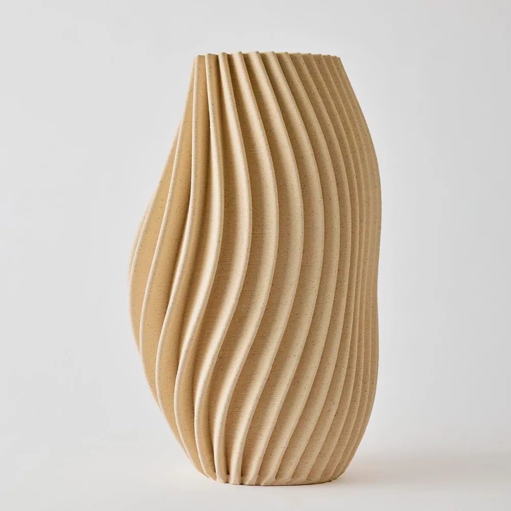 Tell Me More Vento Vase Beige Large^ Andet Boligtilbehør|Vaser