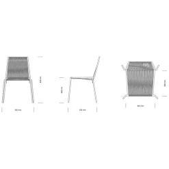 THORUP COPENHAGEN Noel 204 Stol Sort/Sort^ Køkken|Stole