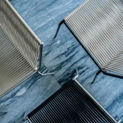 THORUP COPENHAGEN Noel Stol 203 Rustfrit Stål/Sort^ Køkken|Stole