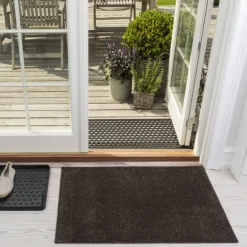 Tica Copenhagen Smudsmåtte Mørkebrun 60x90 cm^ Tæpper & Måtter