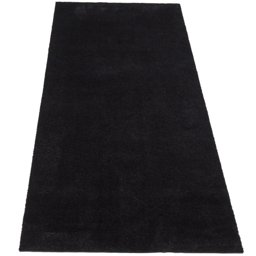 Tica Copenhagen Smudsmåtte Sort 90x200 cm^ Entré|Tæpper & Måtter