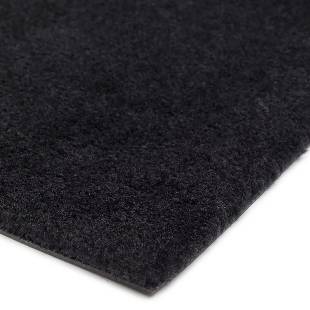 Tica Copenhagen Smudsmåtte Sort 90x200 cm^ Entré|Tæpper & Måtter