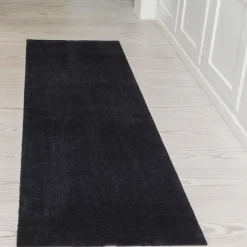 Tica Copenhagen Smudsmåtte Sort 90x200 cm^ Entré|Tæpper & Måtter