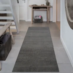 Tica Copenhagen Smudsmåtte Stålgrå 90x200 cm^ Entré|Tæpper & Måtter