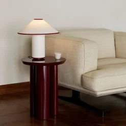 &Tradition ATD6 Colette White/Merlot^ Bordlamper|Stue