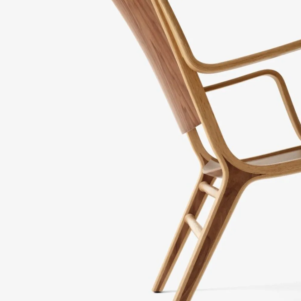 &Tradition AX HM11 Loungestol Eg/Valnød^ Stole|Stue