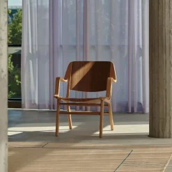 &Tradition AX HM11 Loungestol Eg/Valnød^ Stole|Stue