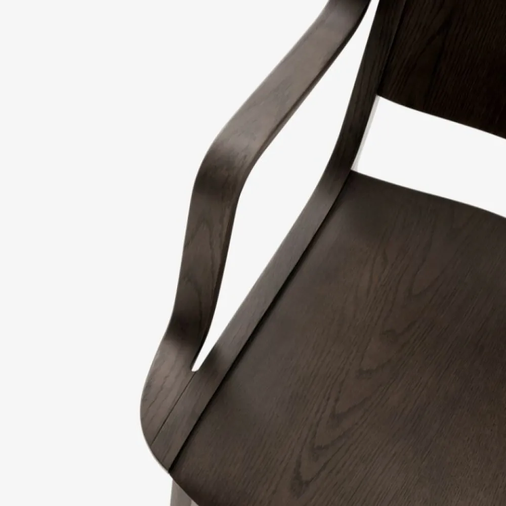 &Tradition AX HM11 Loungestol Mørkbejdset Eg^ Stole|Stue