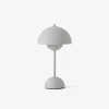 &Tradition Flowerpot Portable Table Lamp VP9 Matt Light Grey^Børn Belysning|Bordlamper