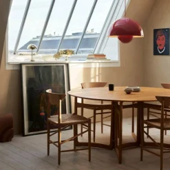 &Tradition HM3 Drawn Chair Oiled Oak^ Stole|Stue