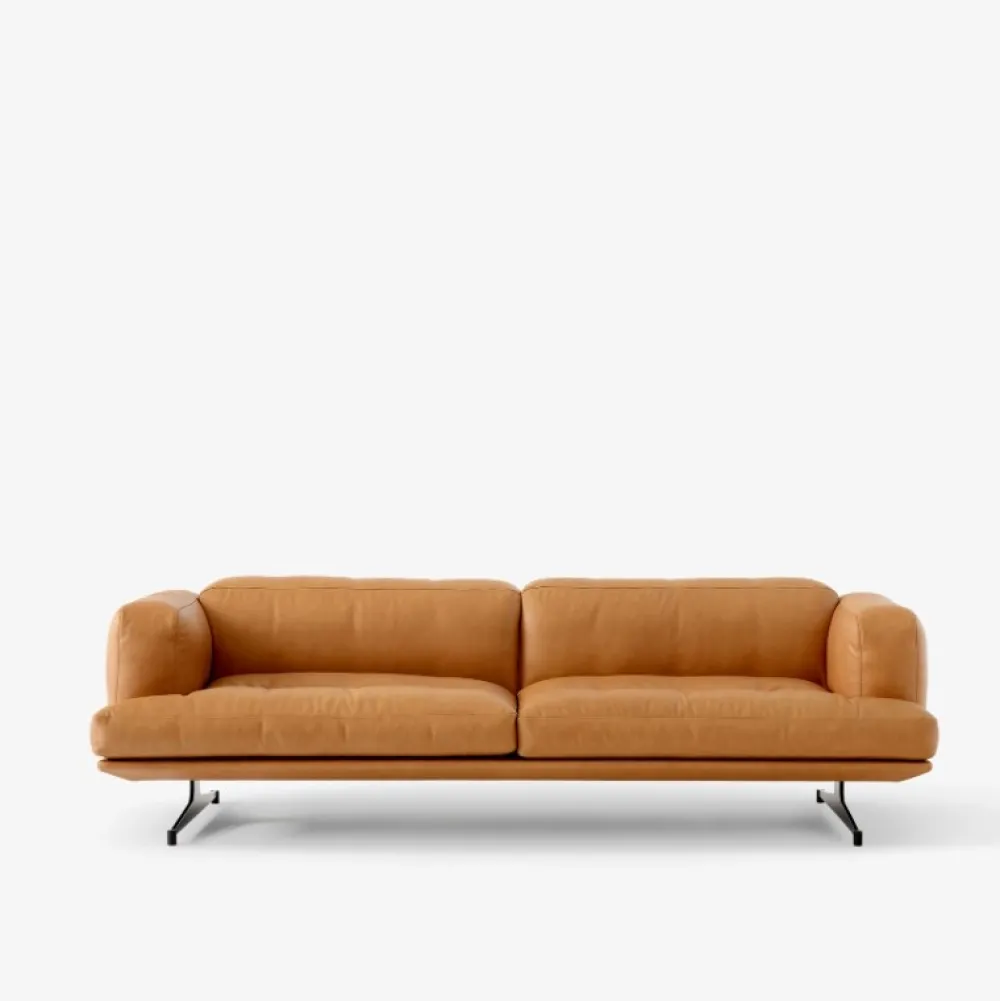 &Tradition Inland AV23 Sofa Cognac Læder^ Stue|Sofaer