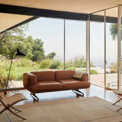 &Tradition Inland AV22 Sofa Cognac Læder^ Stue|Sofaer