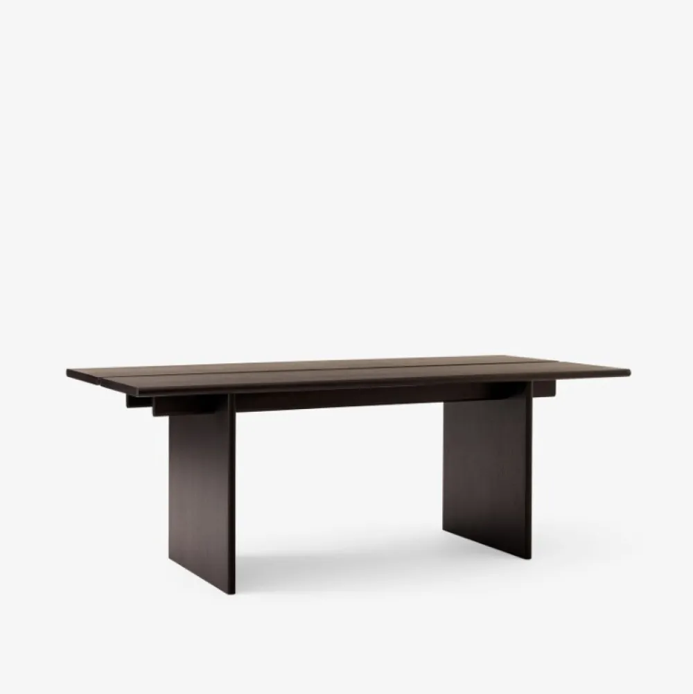 &Tradition ITA OS1 Dining Table Dark Stained Oak^ Stue|Kontor