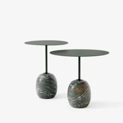 &Tradition LN9 Lato Bord Deep Green Ø50 cm^ Borde