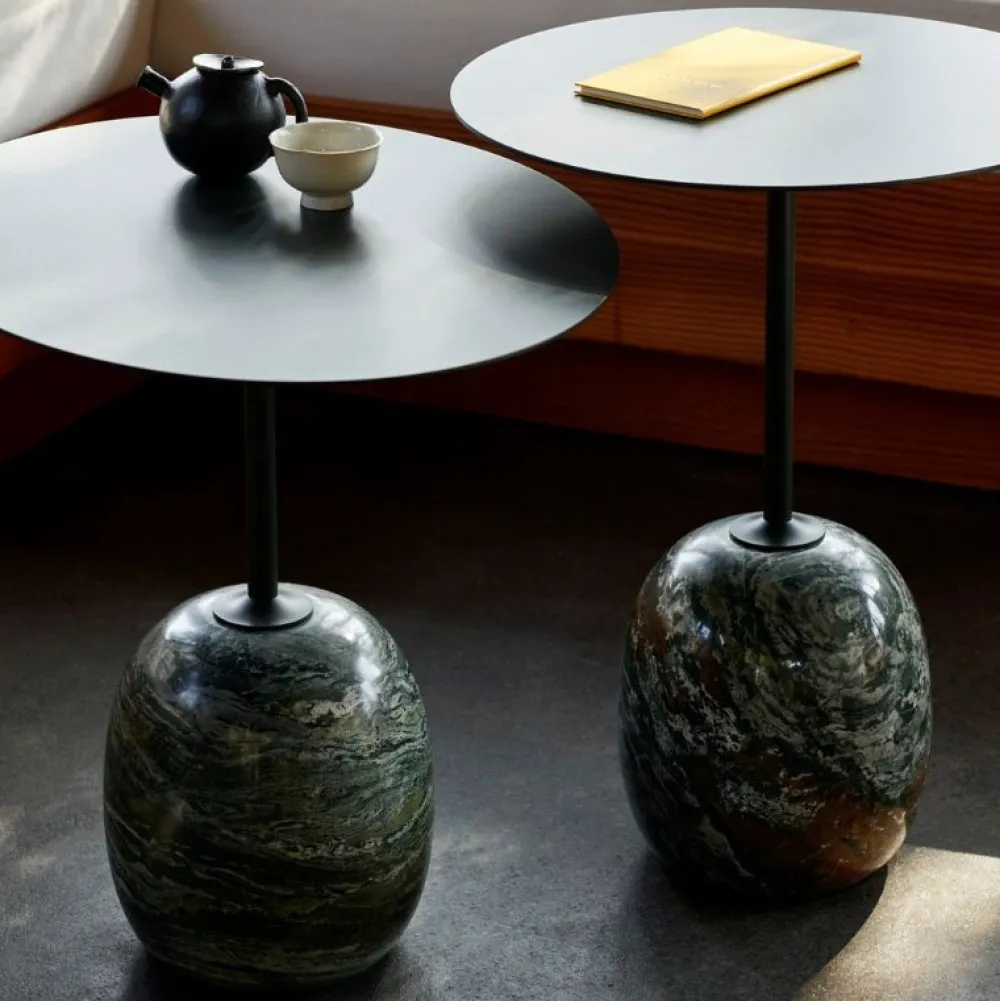 &Tradition LN9 Lato Bord Deep Green Ø50 cm^ Borde