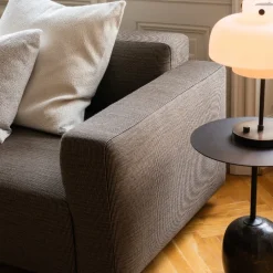 &Tradition LN8 Lato Bord Warm Black Ø40 cm^ Borde