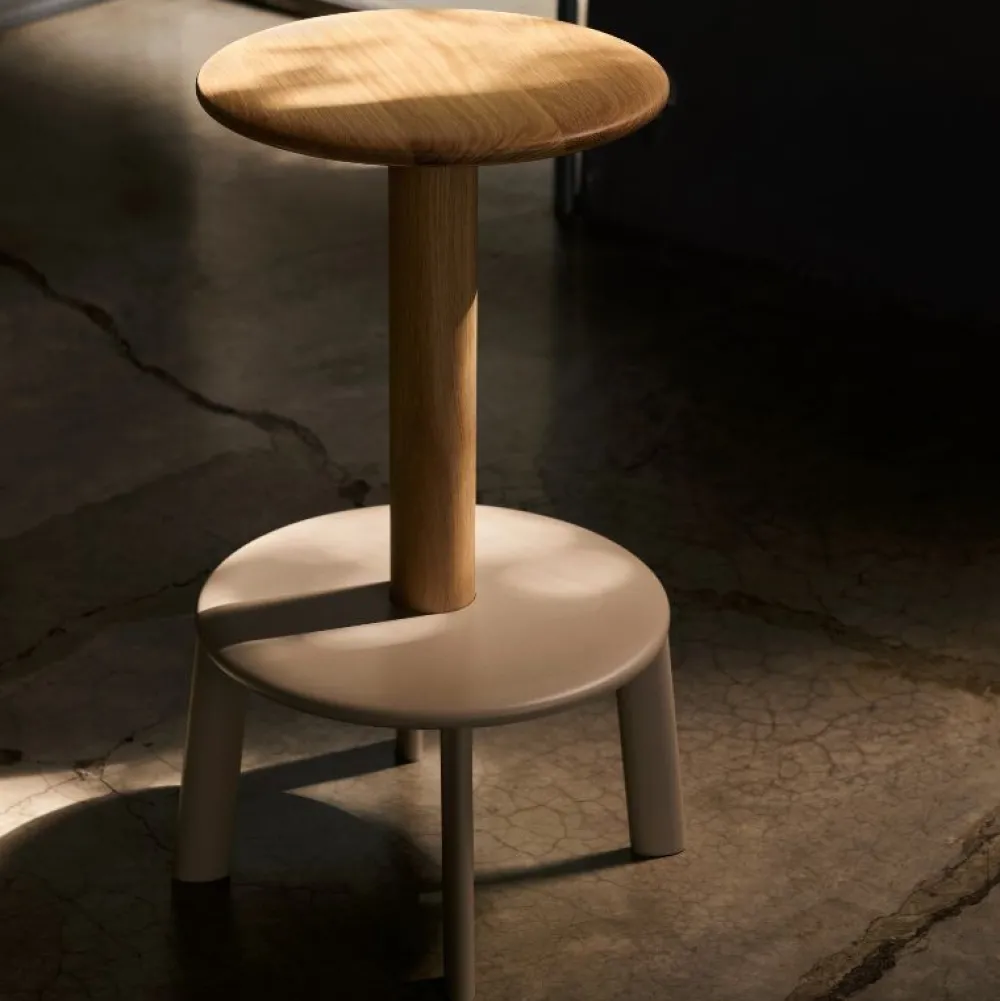 &Tradition Massif AV39 Oak & Grey Beige^ Stole|Stue