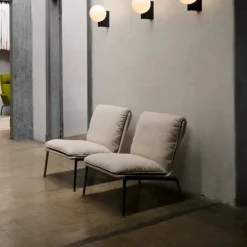 &Tradition Muno LN18 Cifrado 2120 Dark Chrome Legs^ Stue|Stole