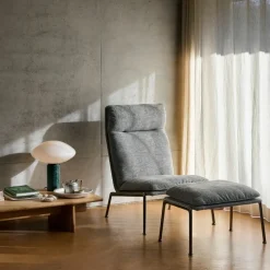 &Tradition Muno LN16 Hallingdal 0126 Dark Chrome Legs^ Stue|Stole