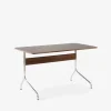 &Tradition Pavilion AV16 Iron Linoleum Walnut Chrome Base^ Kontor