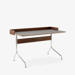 &Tradition Pavilion AV17 Iron Linoleum Walnut Chrome Base^ Kontor