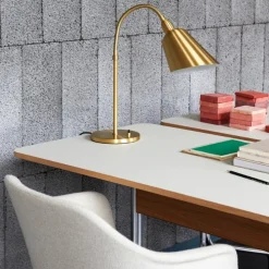 &Tradition Pavilion AV16 Mushroom Linoleum Oak Chrome Base^ Kontor