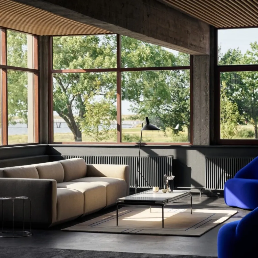 &Tradition Sett LN12 Bianco Carrera Marble^ Stue|Borde