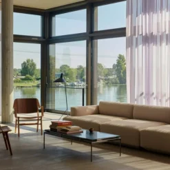 &Tradition Sett LN12 Smoked Cast Glass^ Stue|Borde