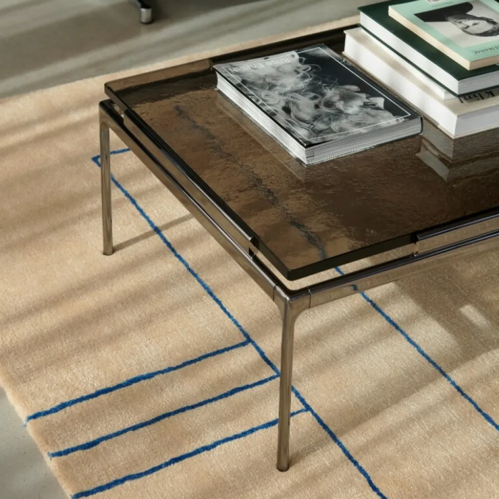 &Tradition Sett LN12 Smoked Cast Glass^ Stue|Borde