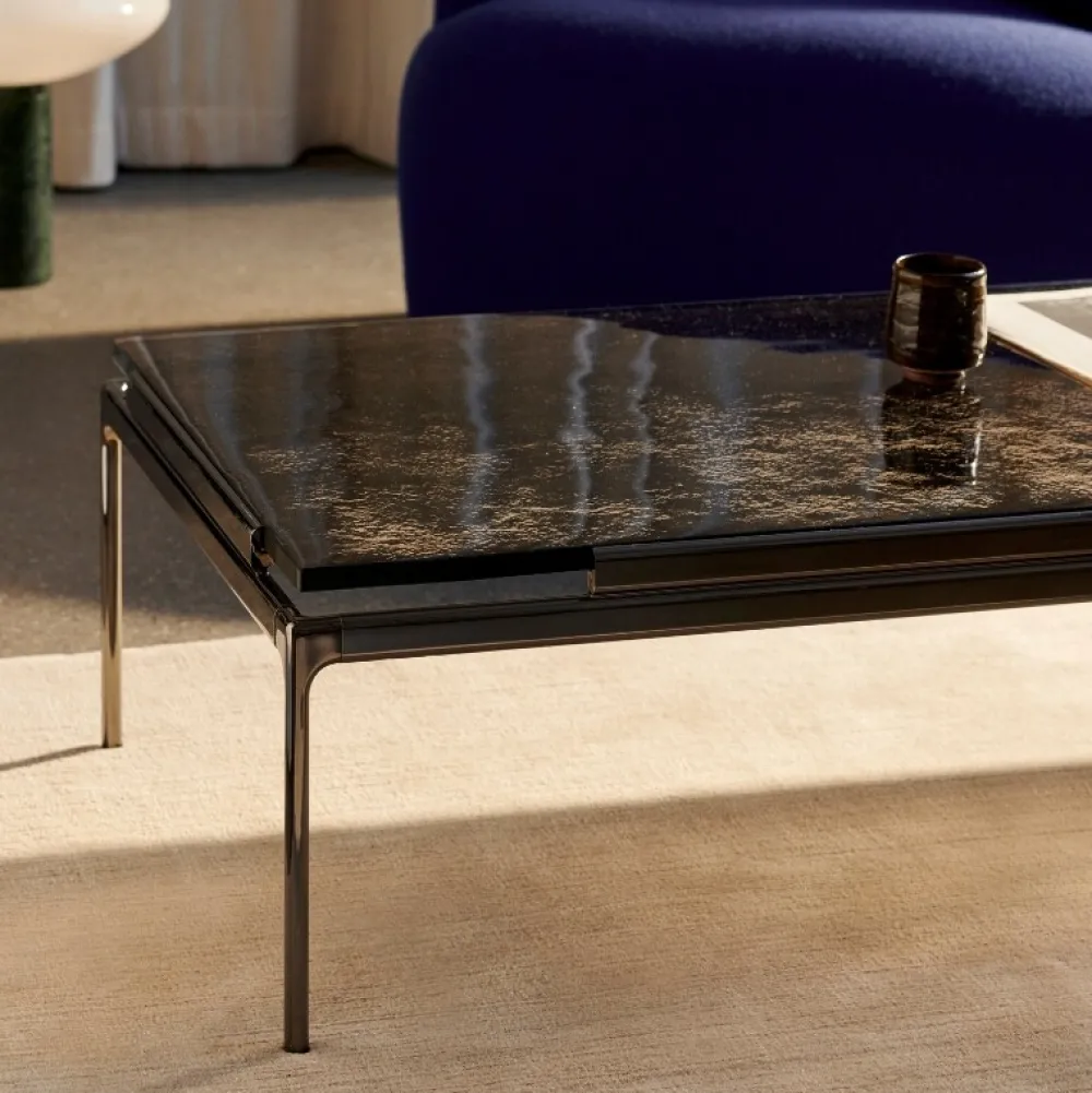 &Tradition Sett LN12 Smoked Cast Glass^ Stue|Borde